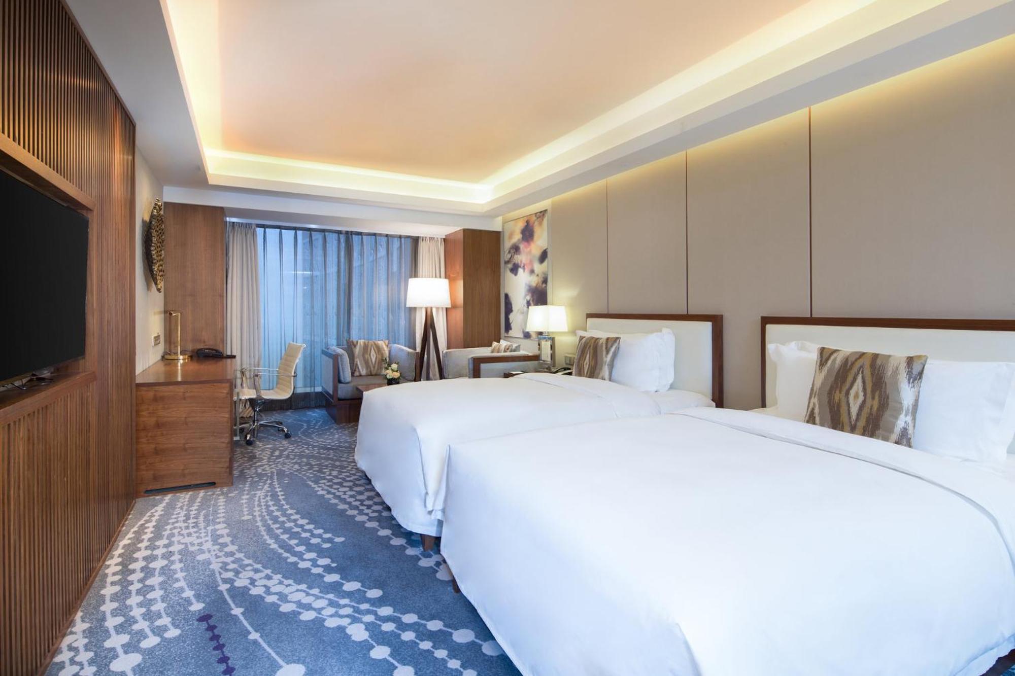 Intercontinental Jinan City Center By Ihg Экстерьер фото