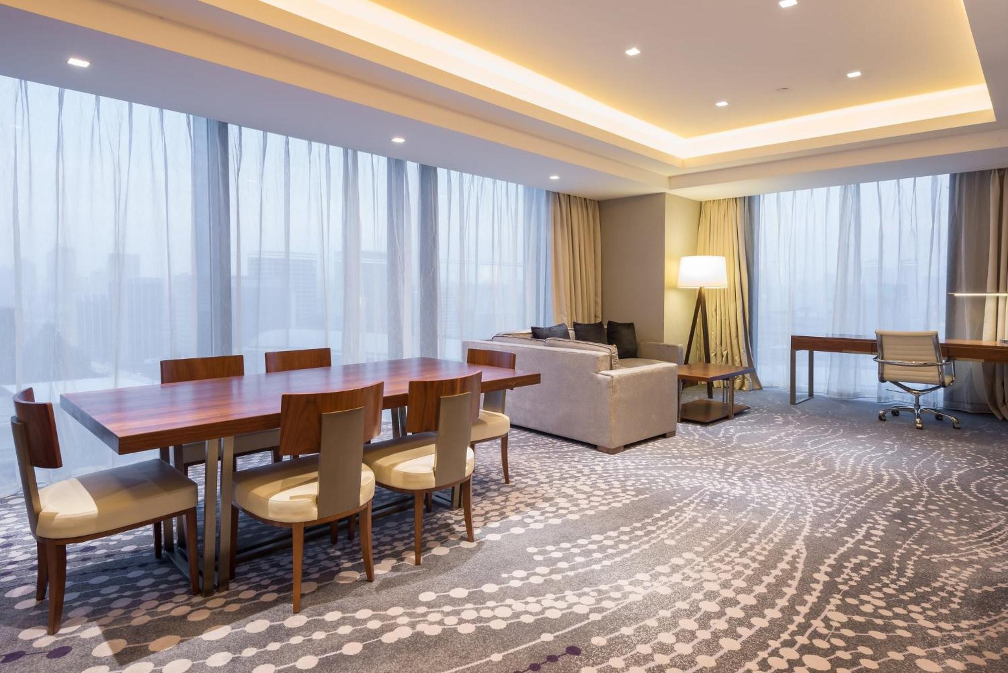 Intercontinental Jinan City Center By Ihg Экстерьер фото