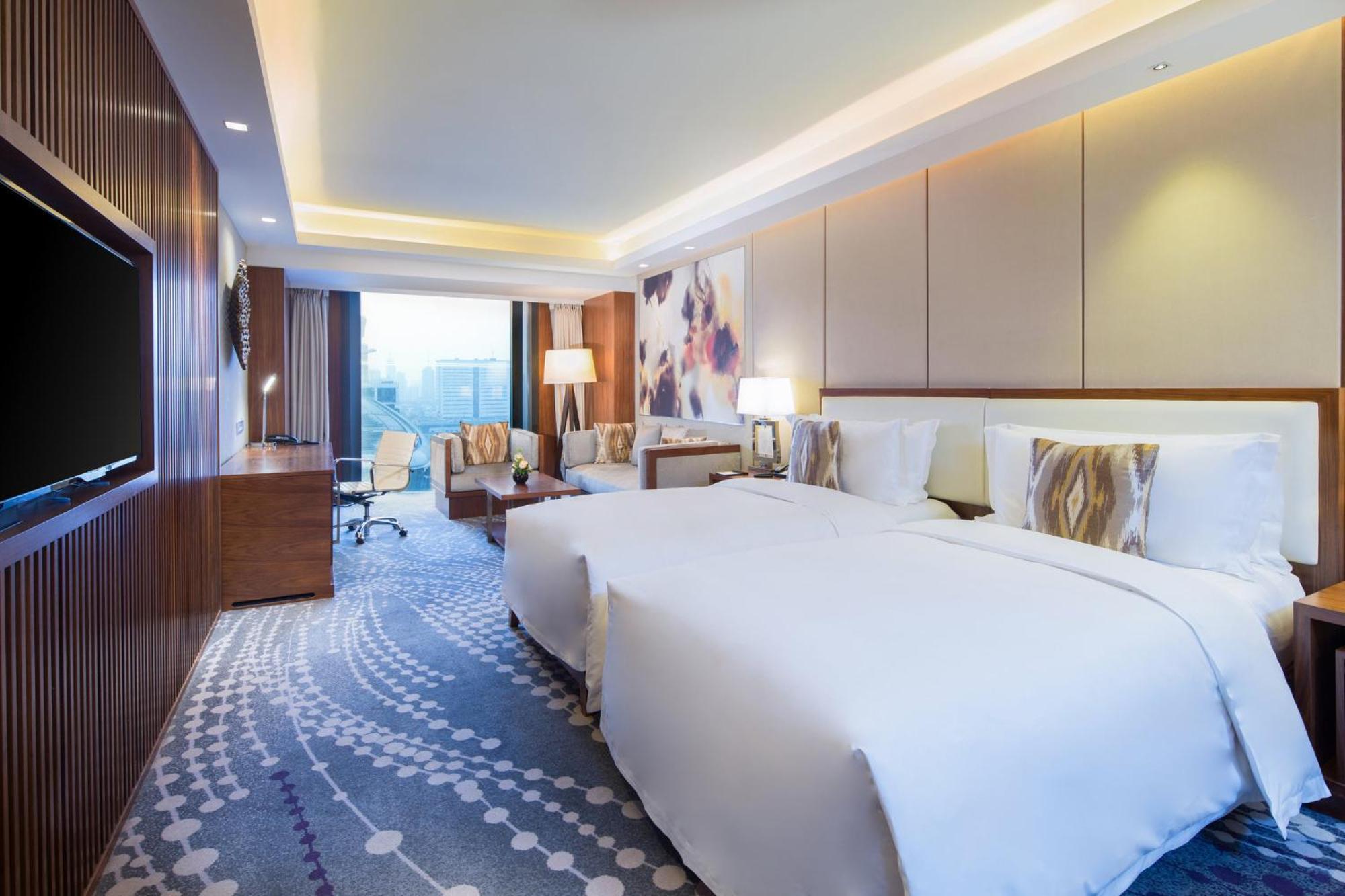 Intercontinental Jinan City Center By Ihg Экстерьер фото